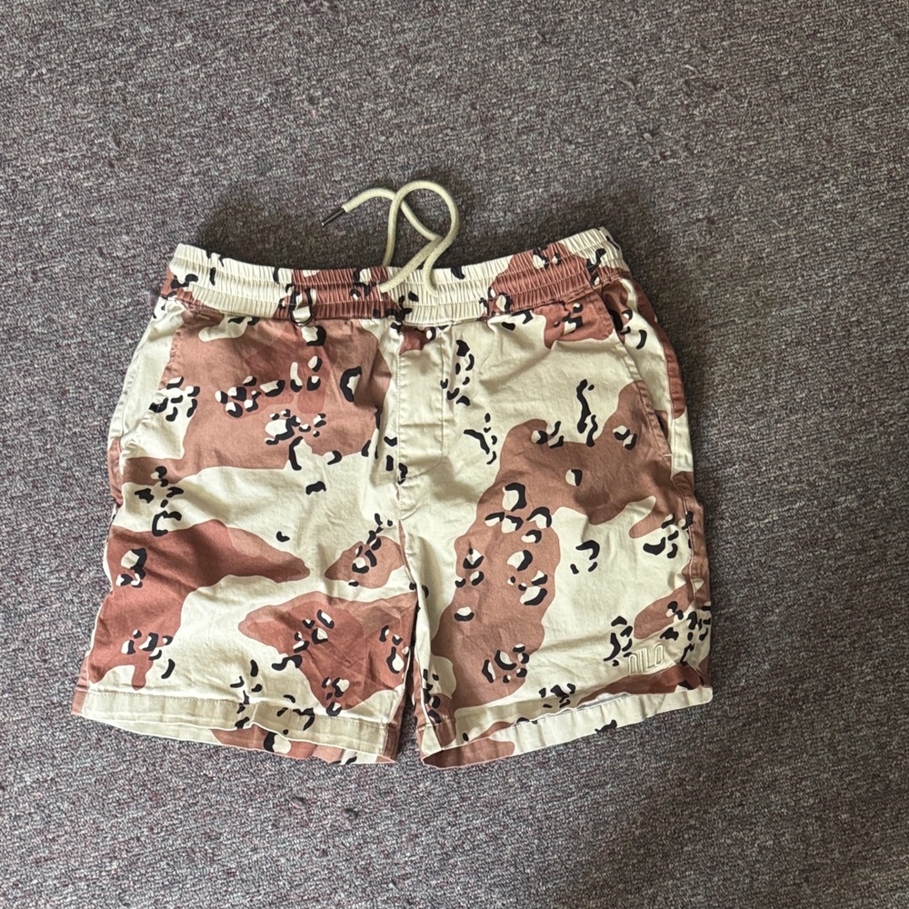Desert Camo Cargo Shorts for Men